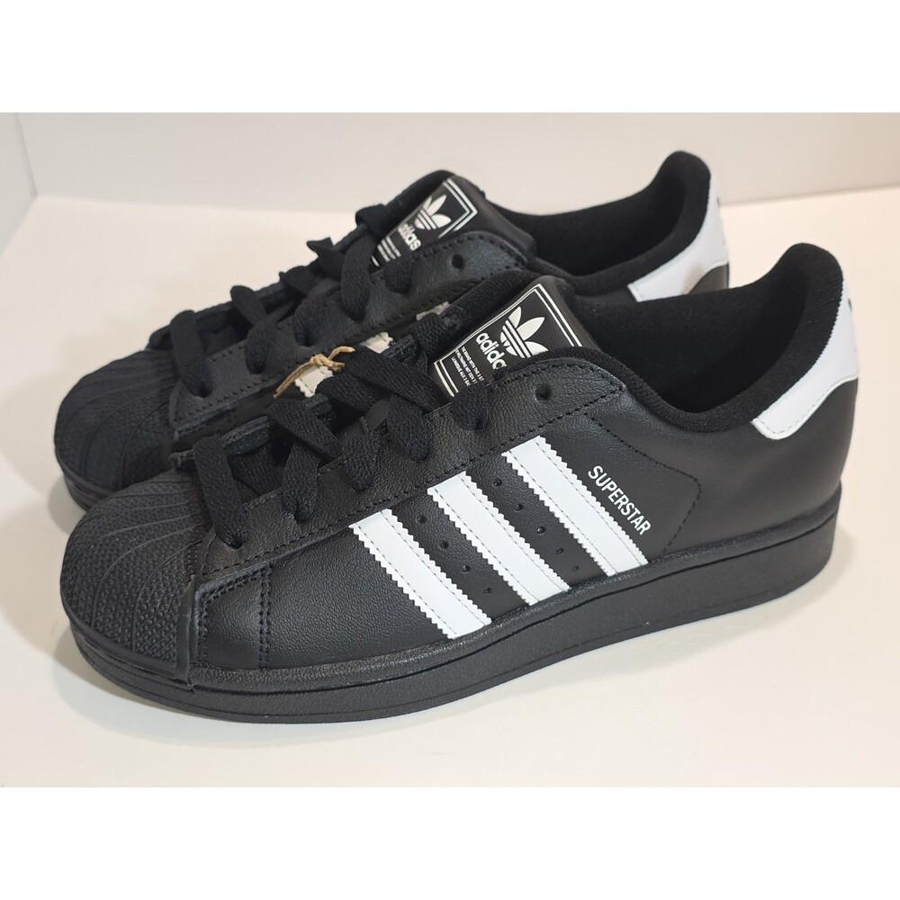 ADIDAS SUPERSTAR II_BLACK/WHITE/BLACK JI0079 SIZE 6